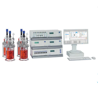 德國(guó)艾本德Eppendorf,DASGIP? Parallel Bioreactor System, 適用細(xì)胞培養(yǎng)，最大 50?sL/h 通氣, 12 罐體系統(tǒng)，臺(tái)式罐體